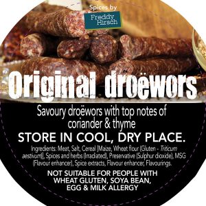 FH Original Dry Wors (1kg) each